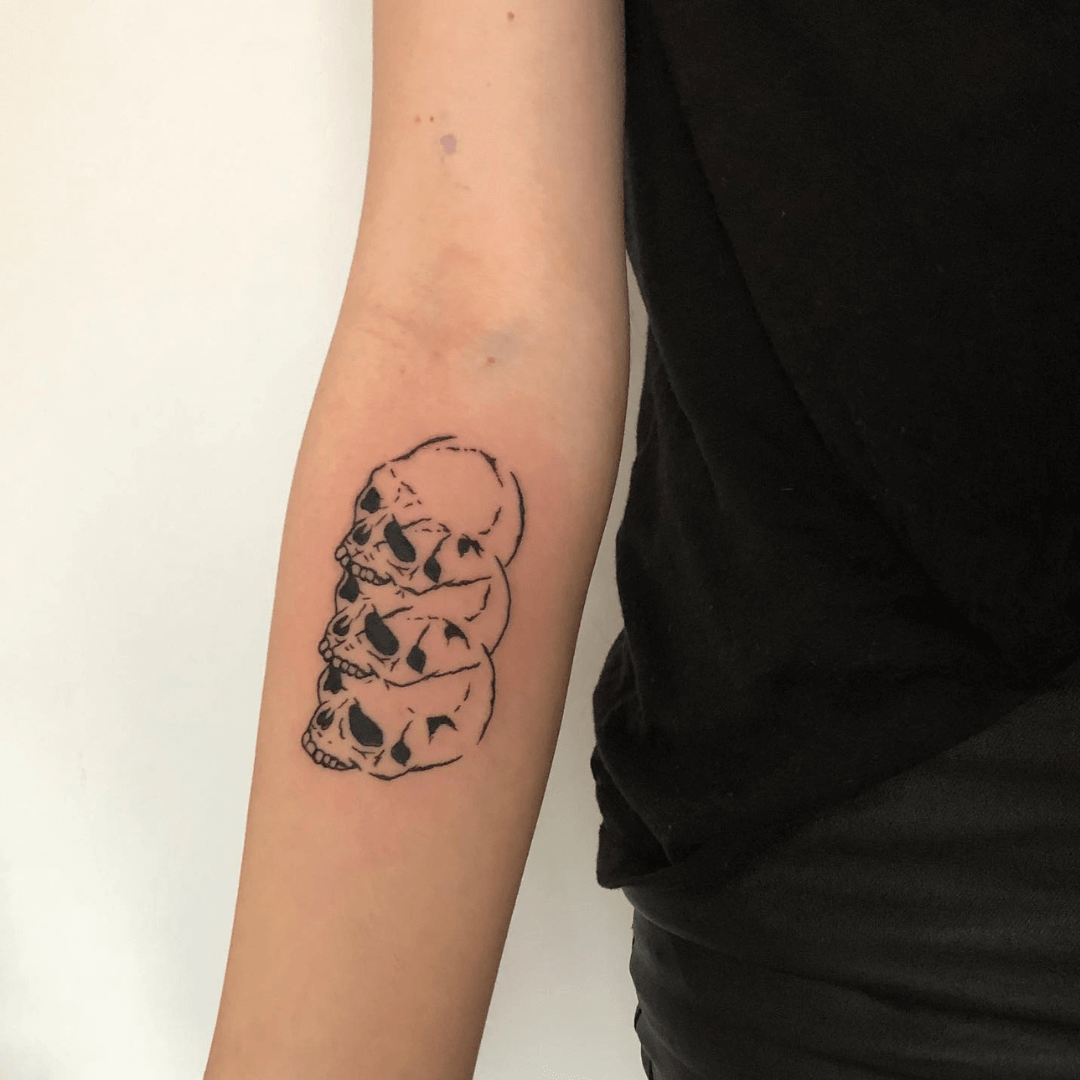 Tatuaże czaszki