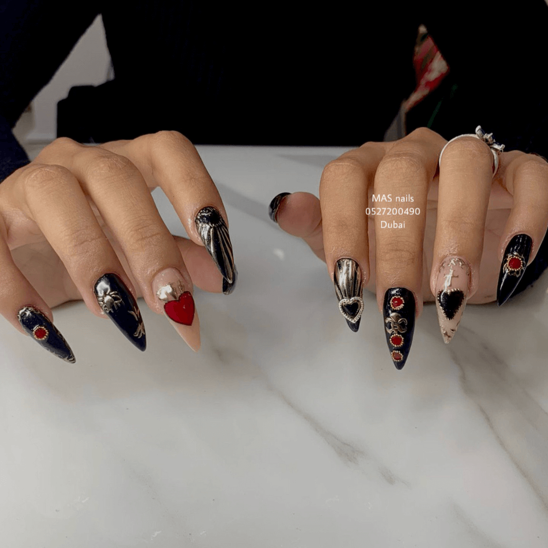 Stiletto nails