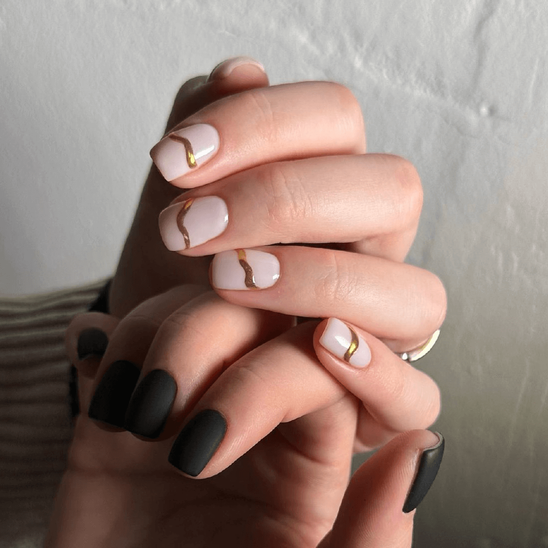 Uñas de gel diseños elegantes