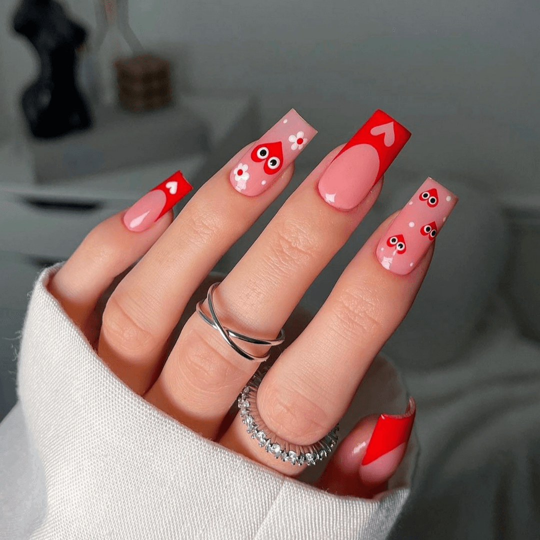 Uñas San Valentín