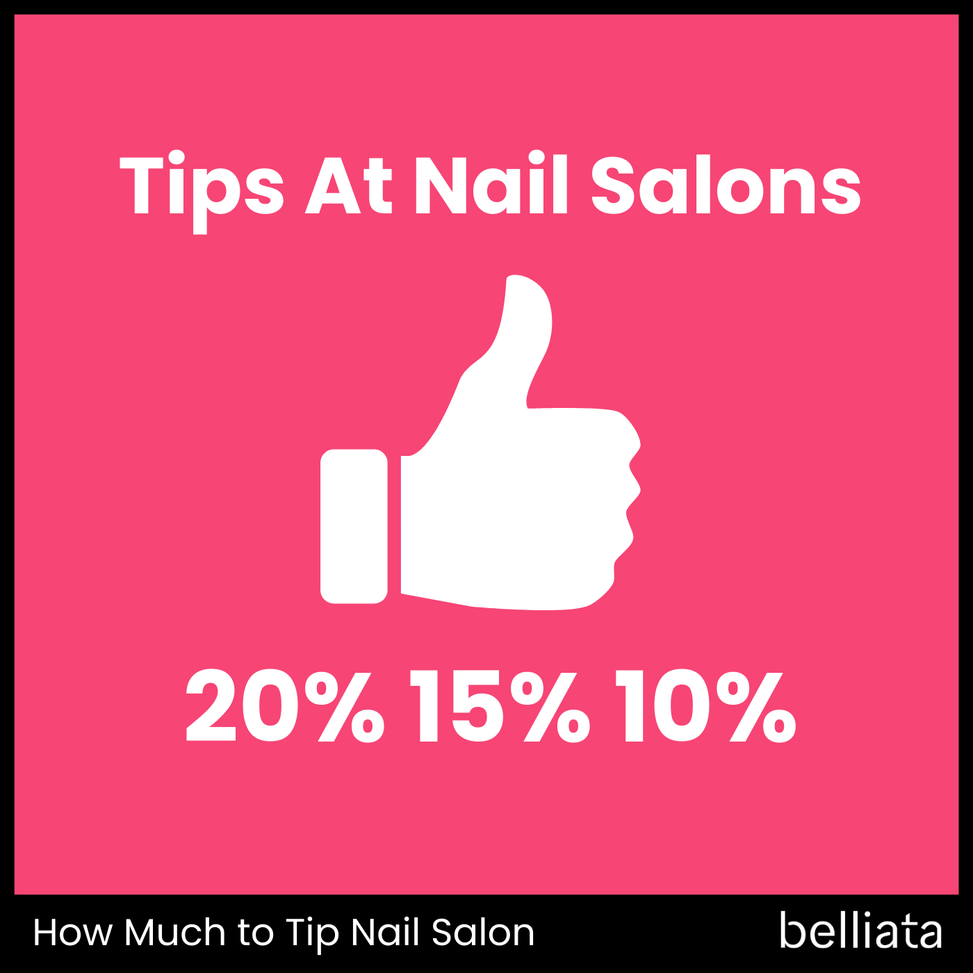 How Much to Tip at Nail Salon in 2024 | belliata.com