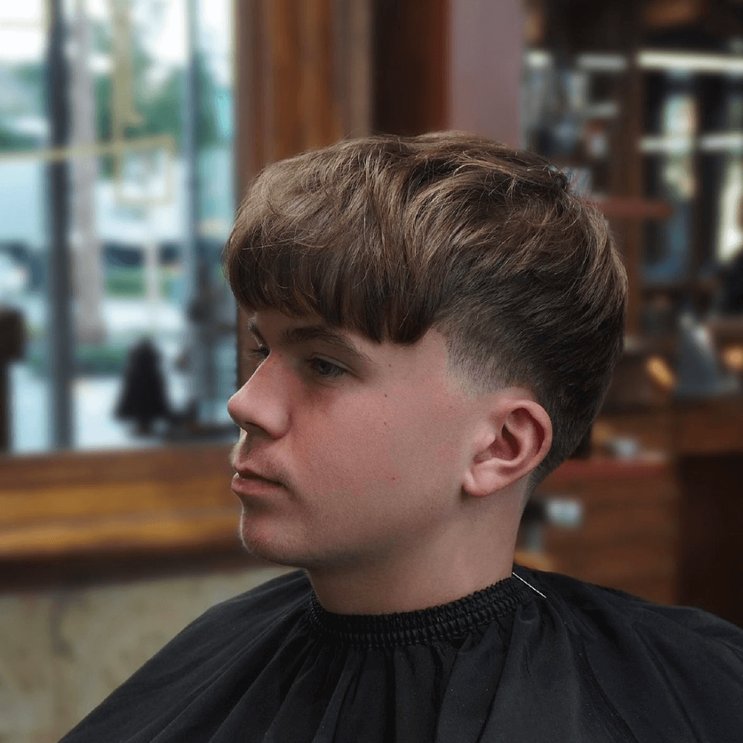 Medium Haircut With Texture