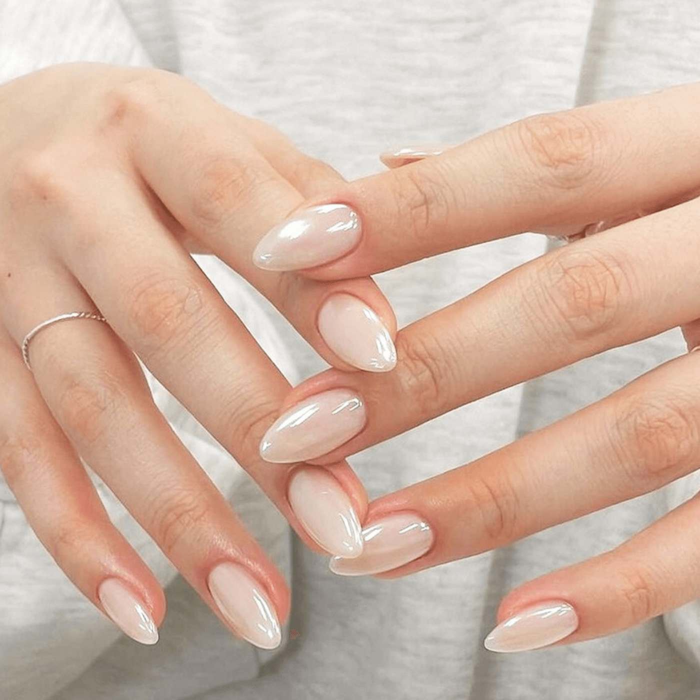 Short Oval Nails Designs