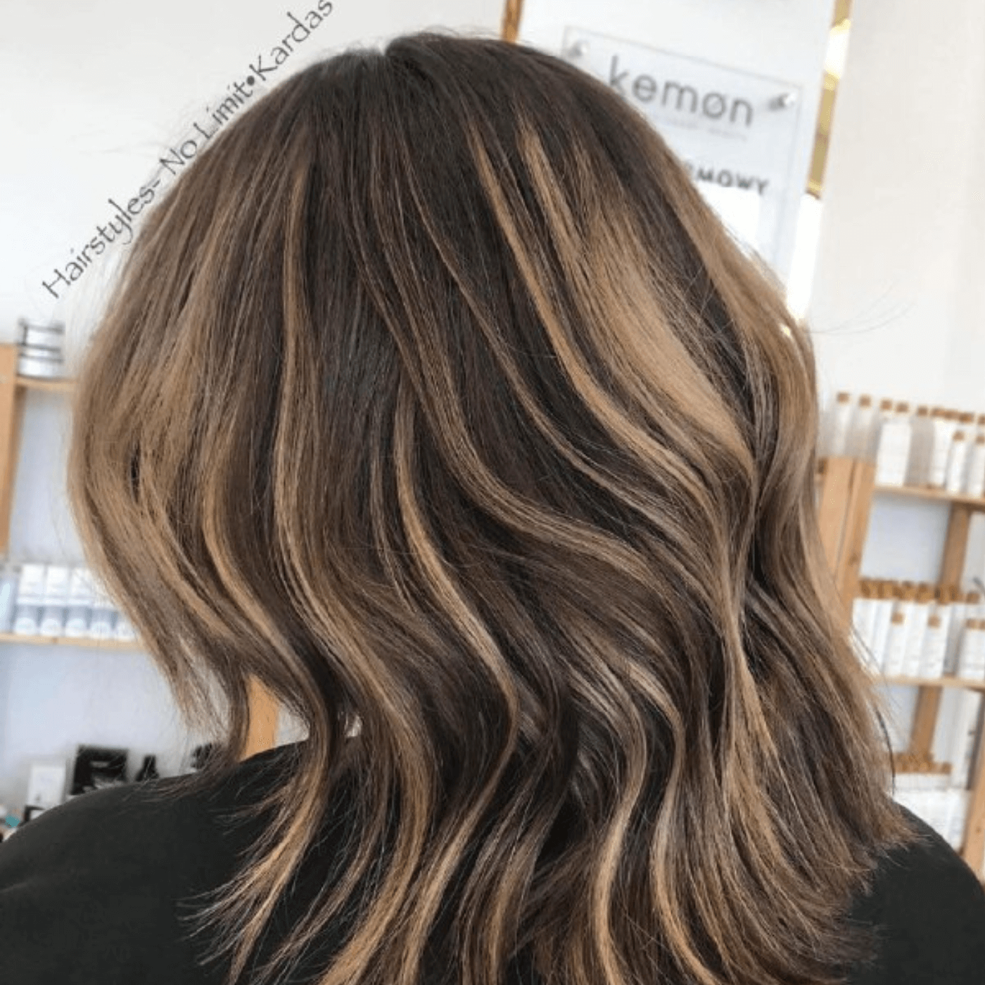 Sombre Wavy Lob