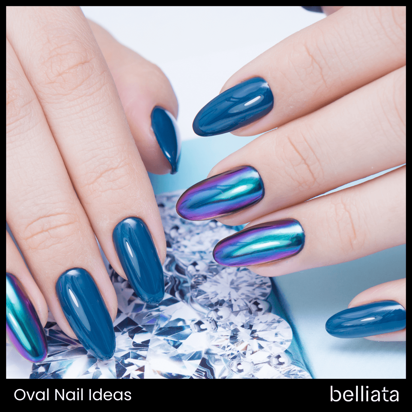 Oval Nail Ideas 2025: 25 Gorgeous Designs to Try This Season | belliata.com