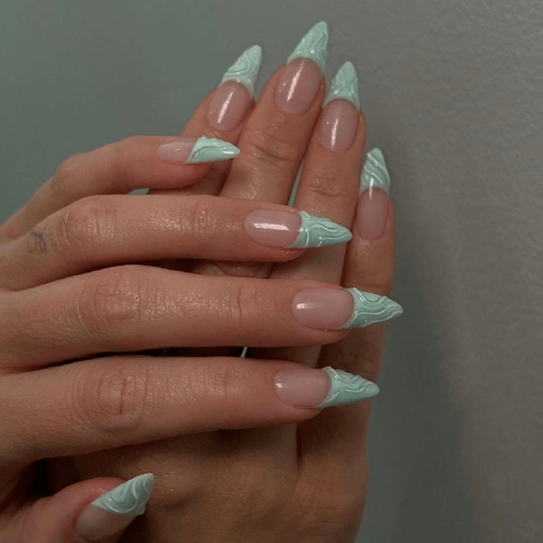 Mermaid French Tip