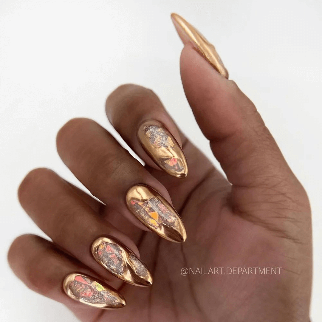 Błyszczące paznokcie