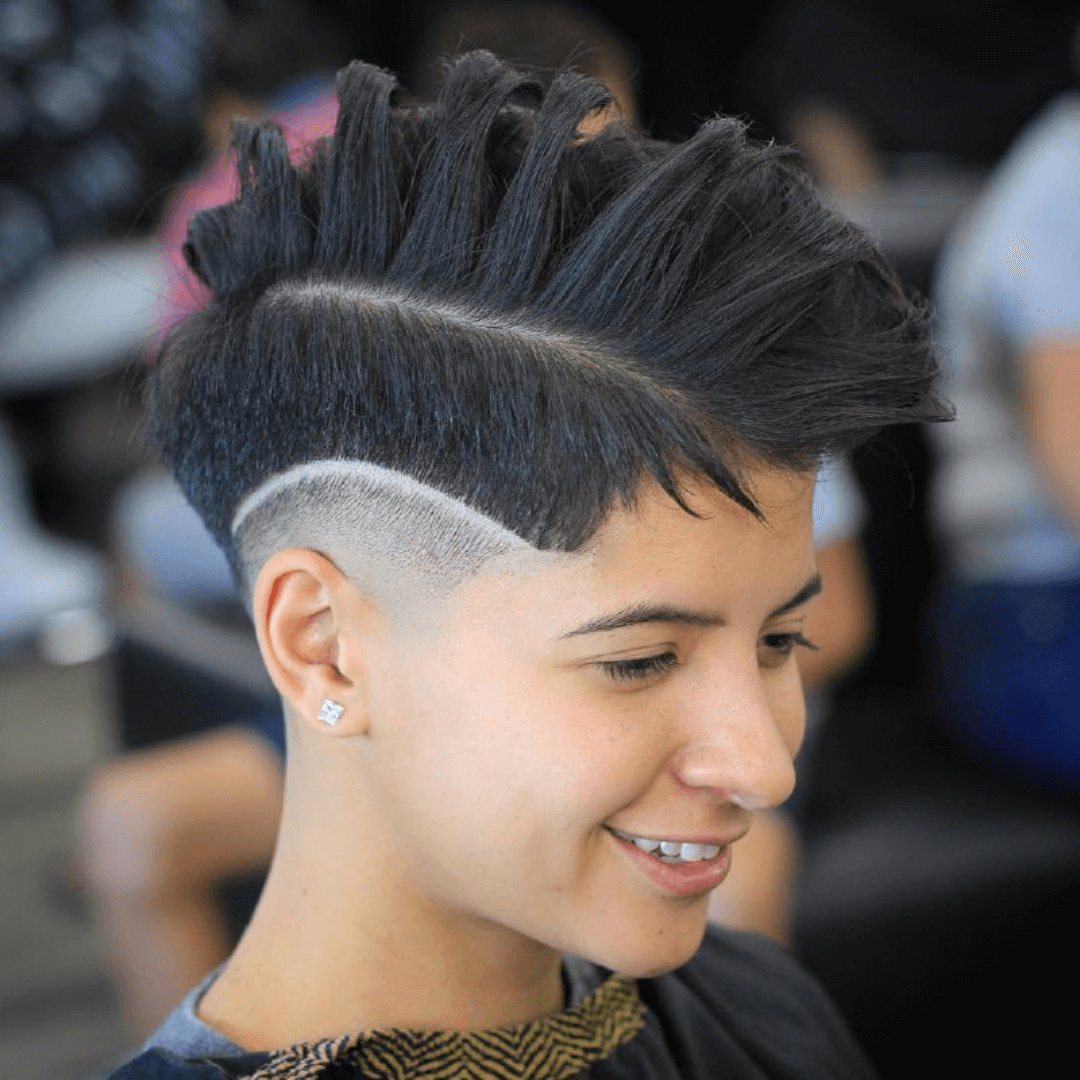 Traditional top knot shaven head hairstyle on a Thai young boy. Thailand S.  E. Asia Stock Photo - Alamy
