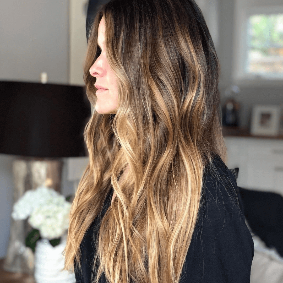 Long Layers with Balayage 