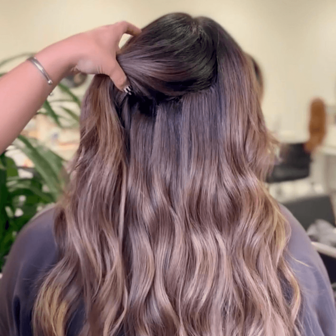 Fusion hair extensions