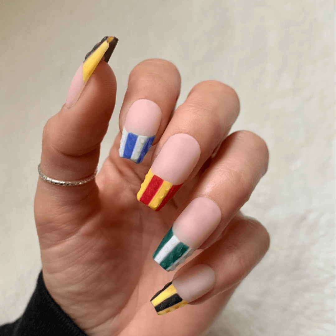 Tapered square nails