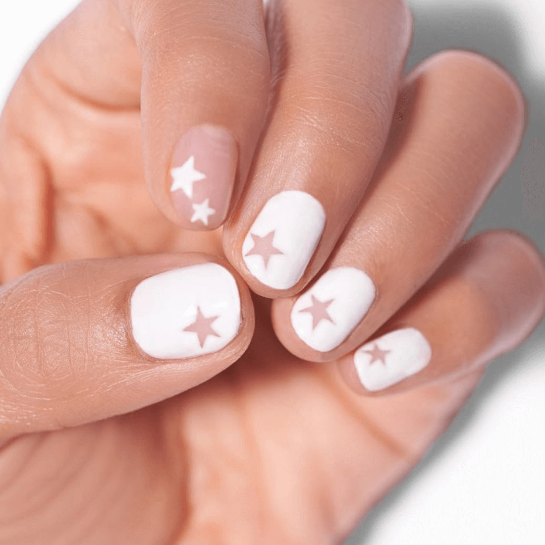 White nails for summer