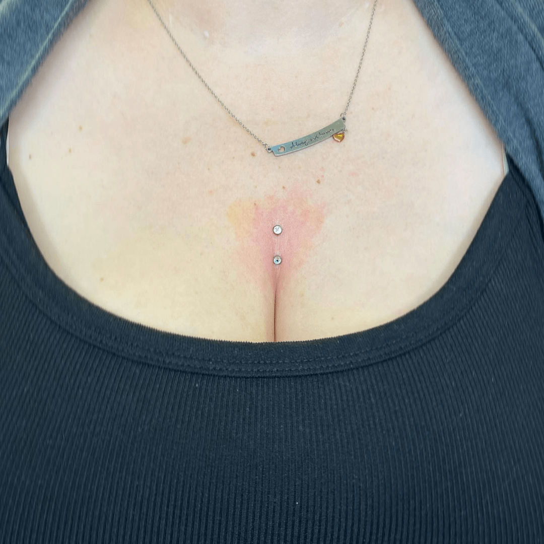 Body hot sale piercing chest