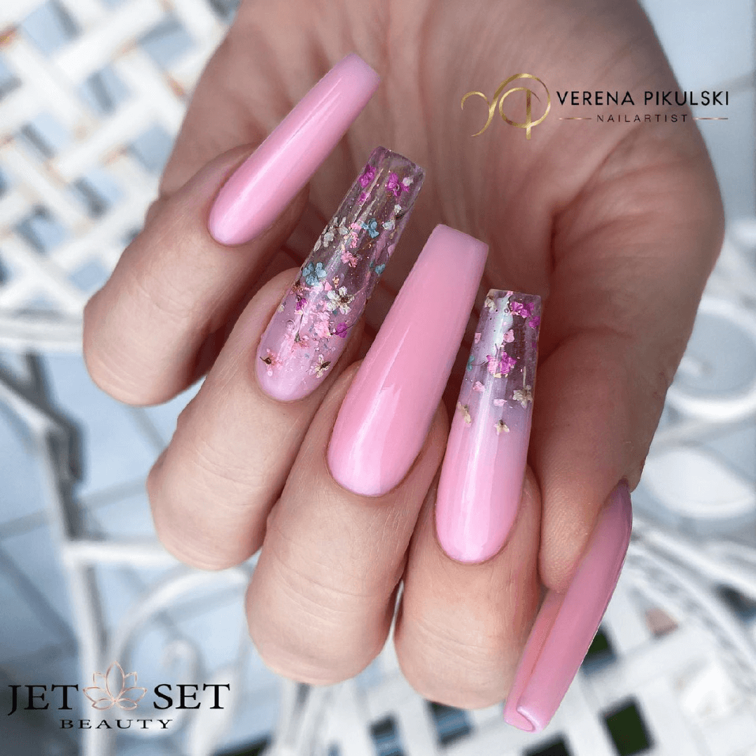 Long hybrid nails