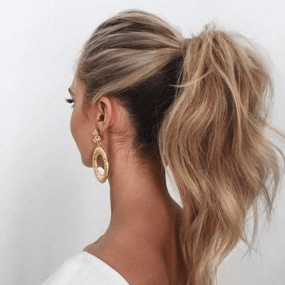 Low ponytail