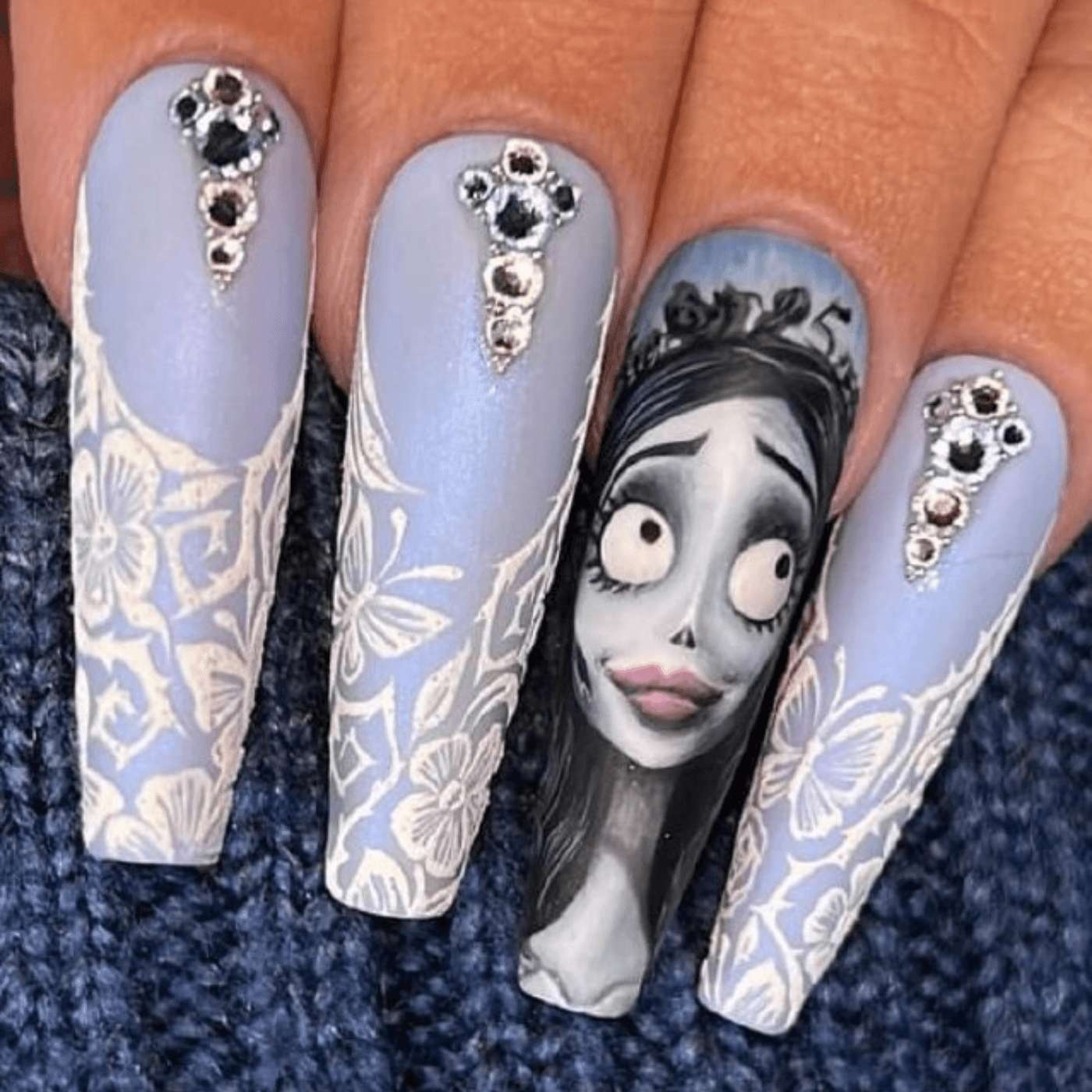 Disney Halloween Nails