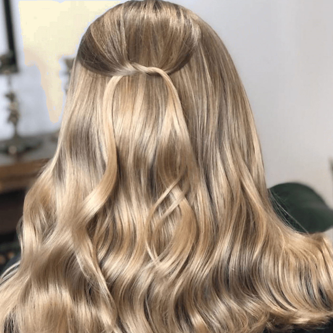 Blond Balayage Na Brązowych Włosach