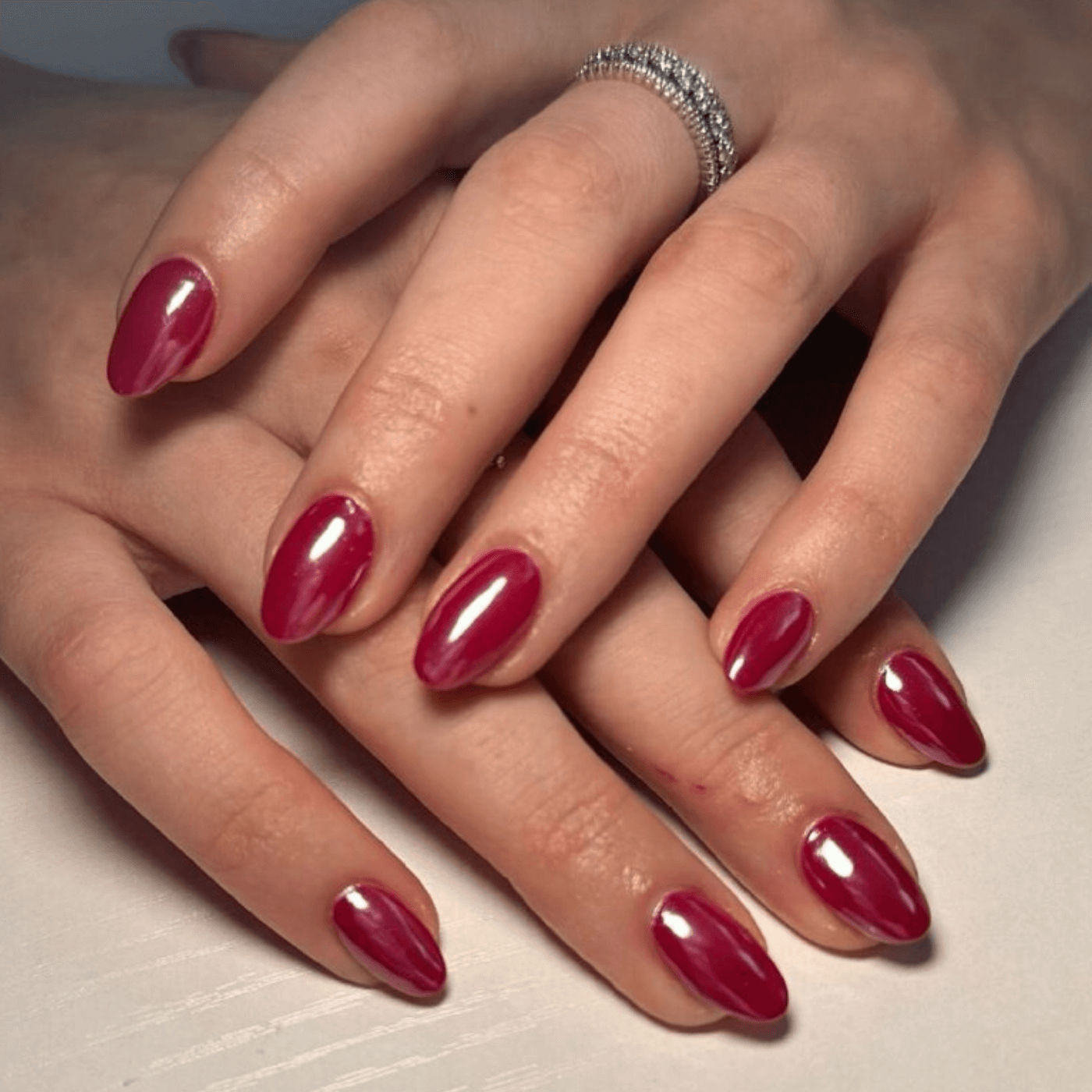 Short Red Nails for a Bold Look