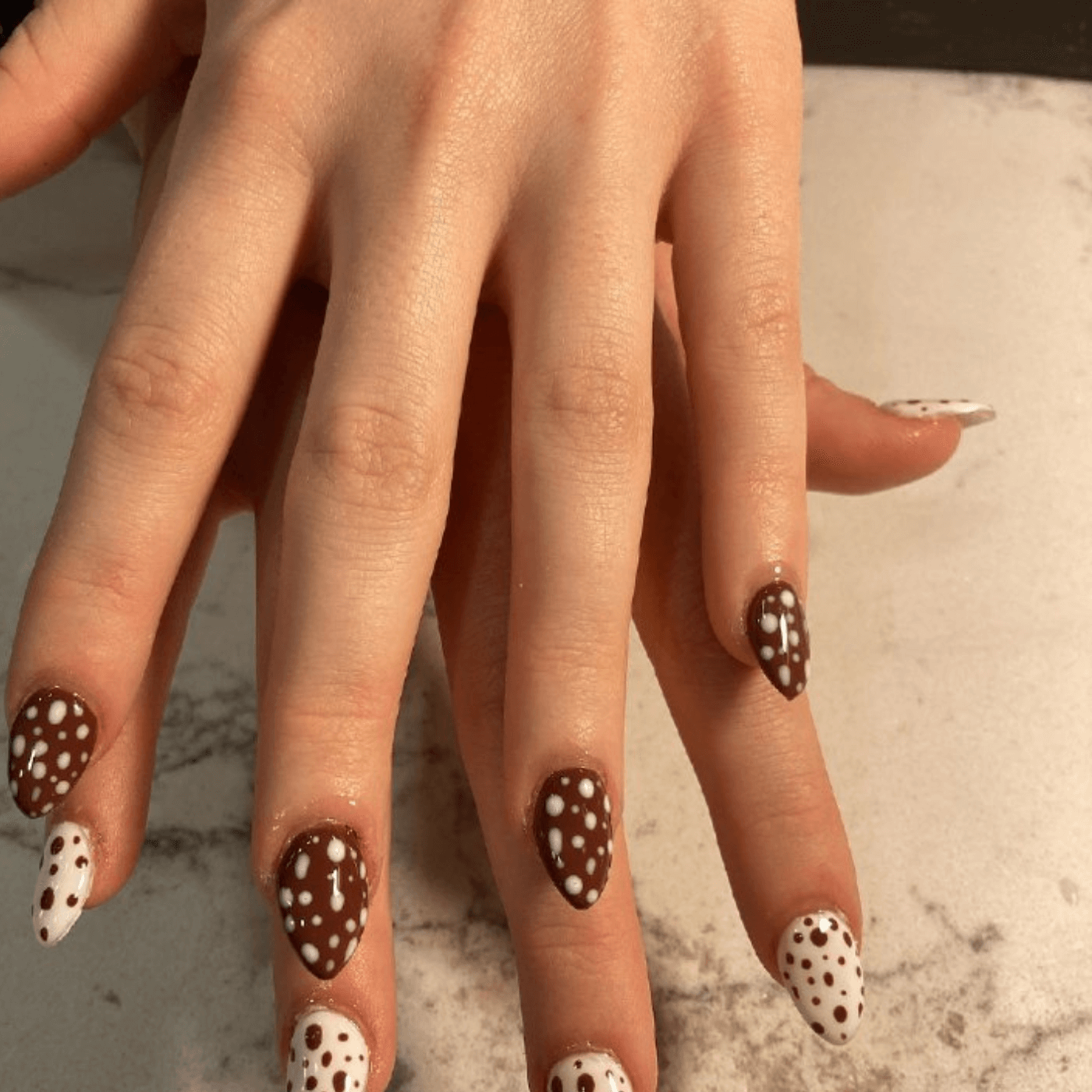 Brown Nail Ideas