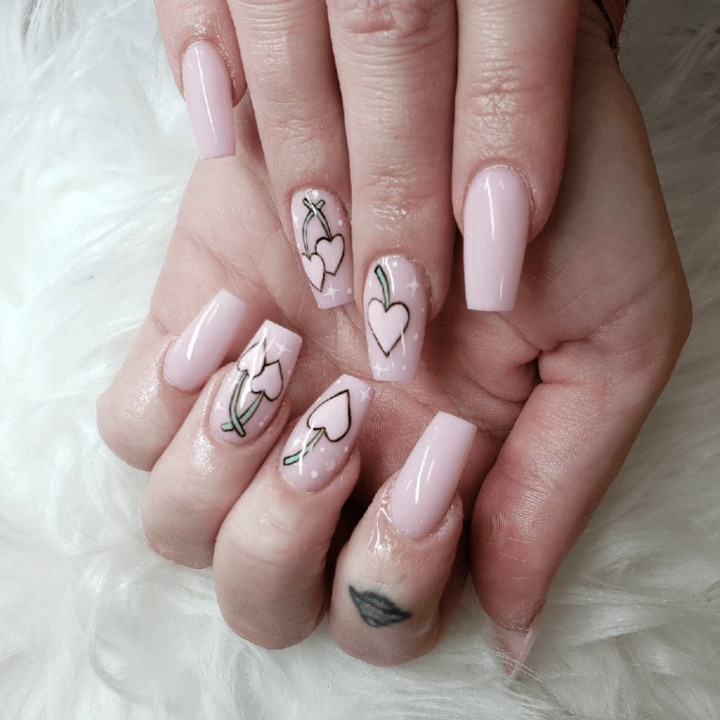 Glossy Finish Nail Designs