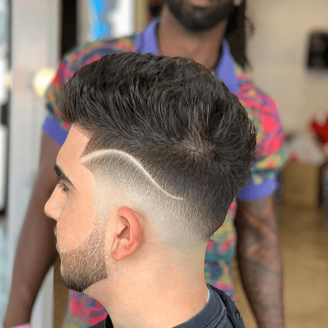 Burst Fade Mohawk