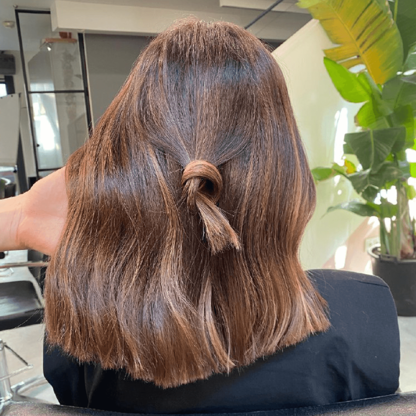 Balayage Sombre na Bobie