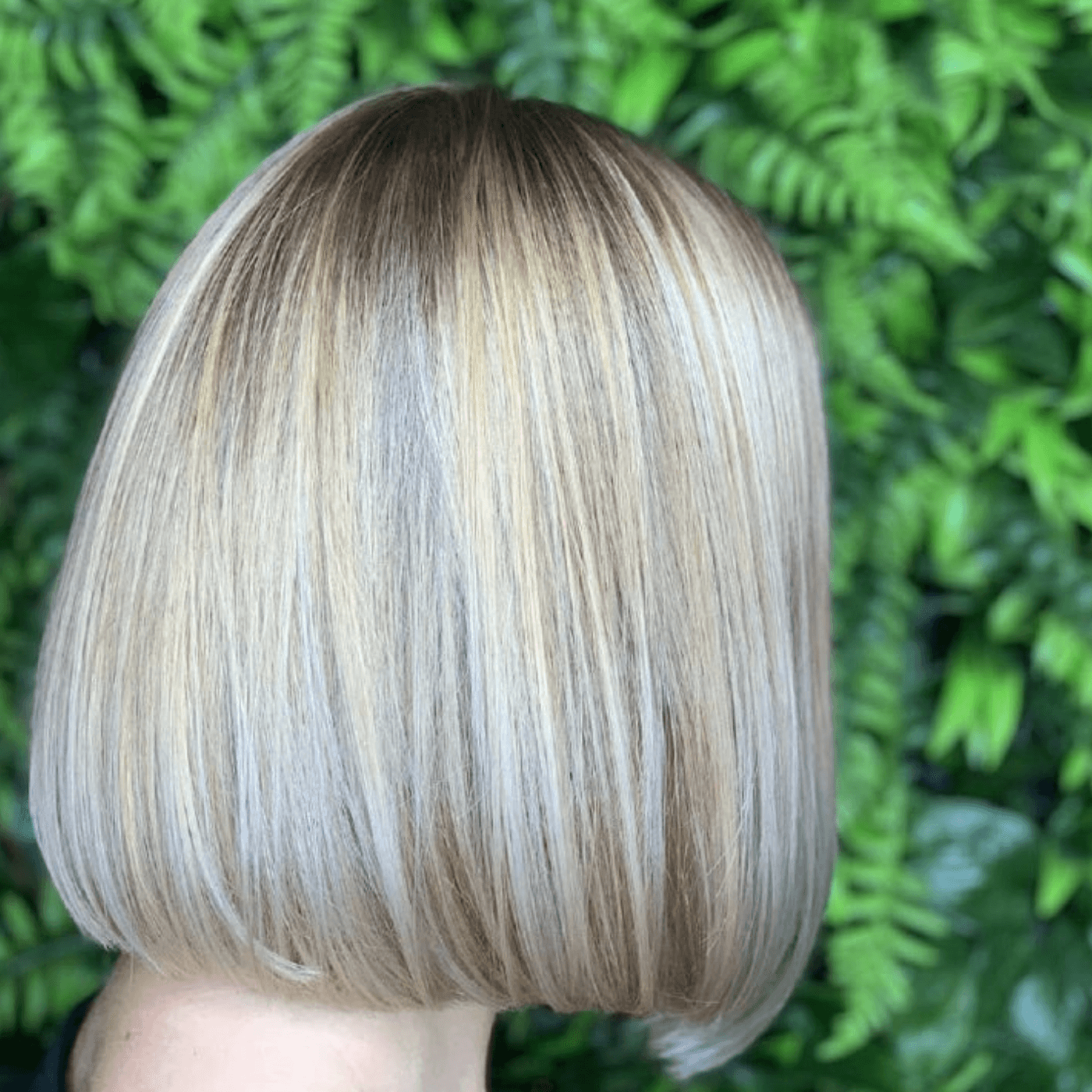 Blond Ombre Na Krótkich Włosach