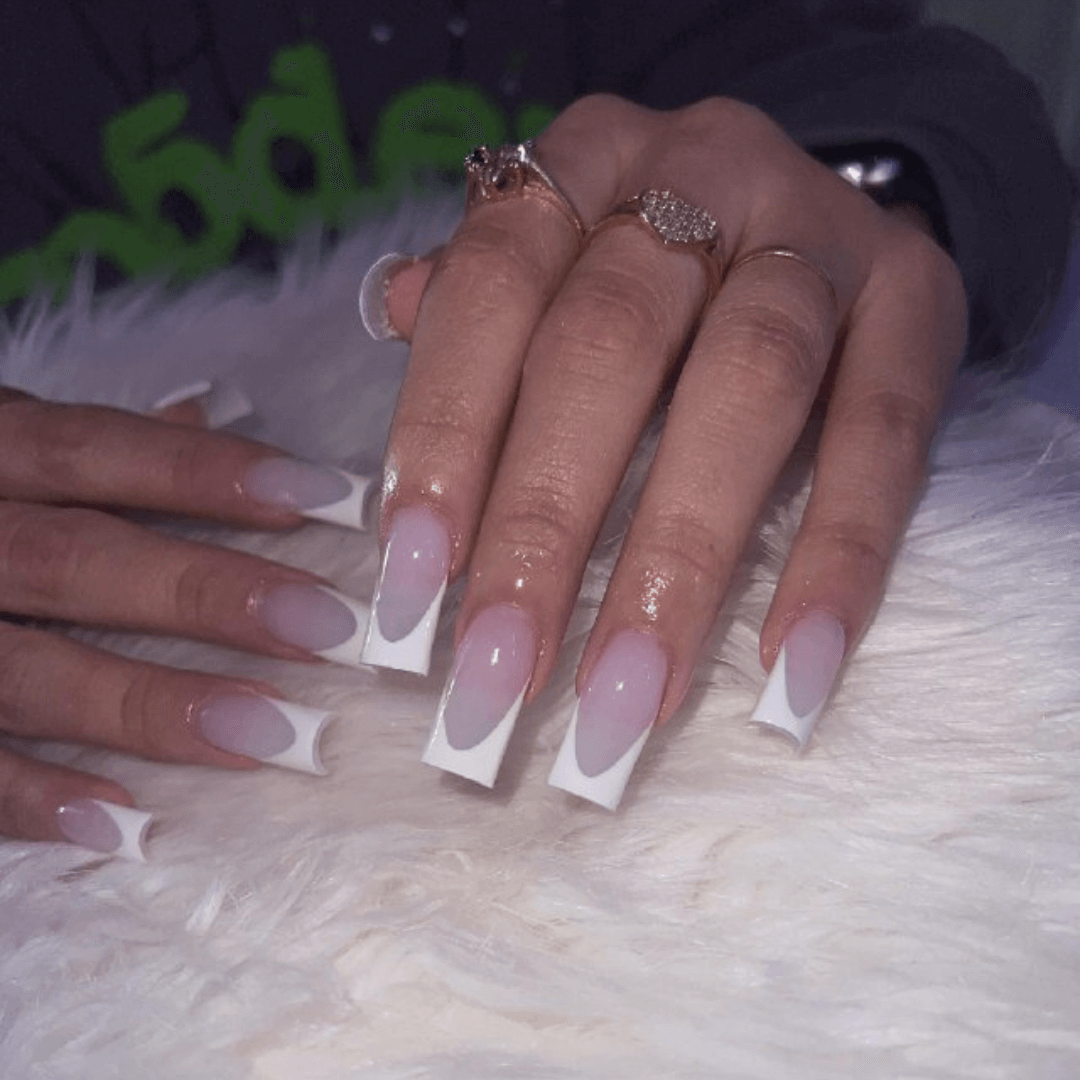 White Coffin Nails