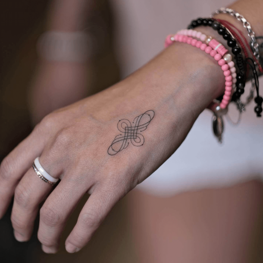 Hand tattoos