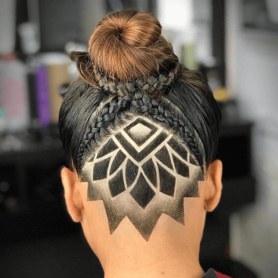 Nape undercut