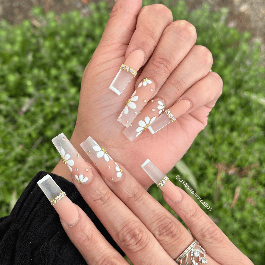 Sheer Nude Nails