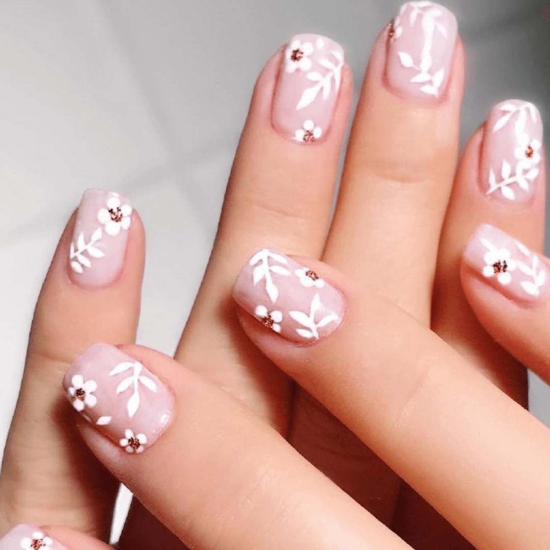 Short square nail designs