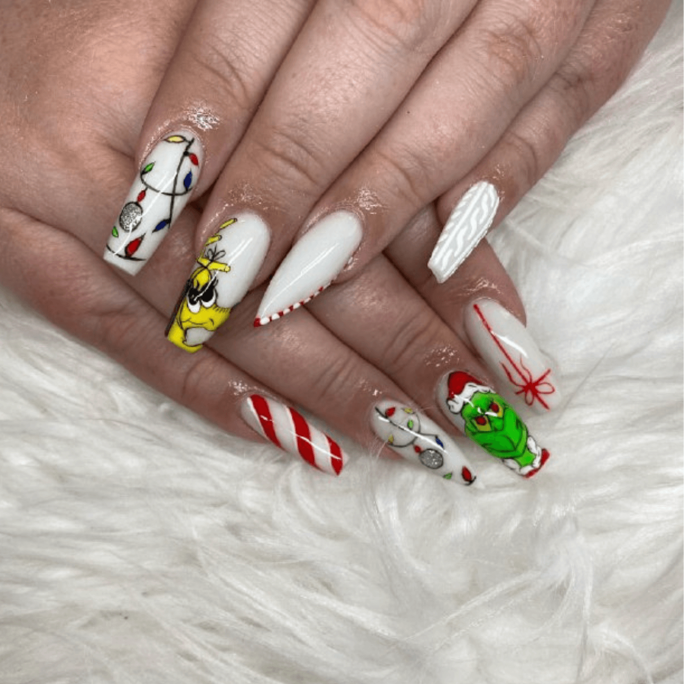 Winter Wonderland Nail Art