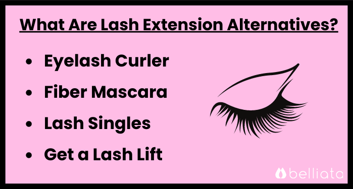 Lash extension alternatives