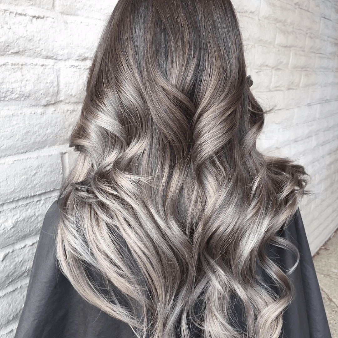 Platinum balayage