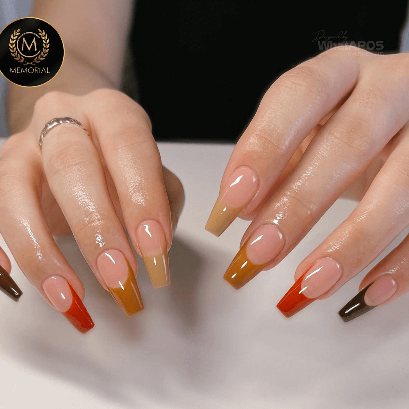 Ballerina Nails Simple and Elegant