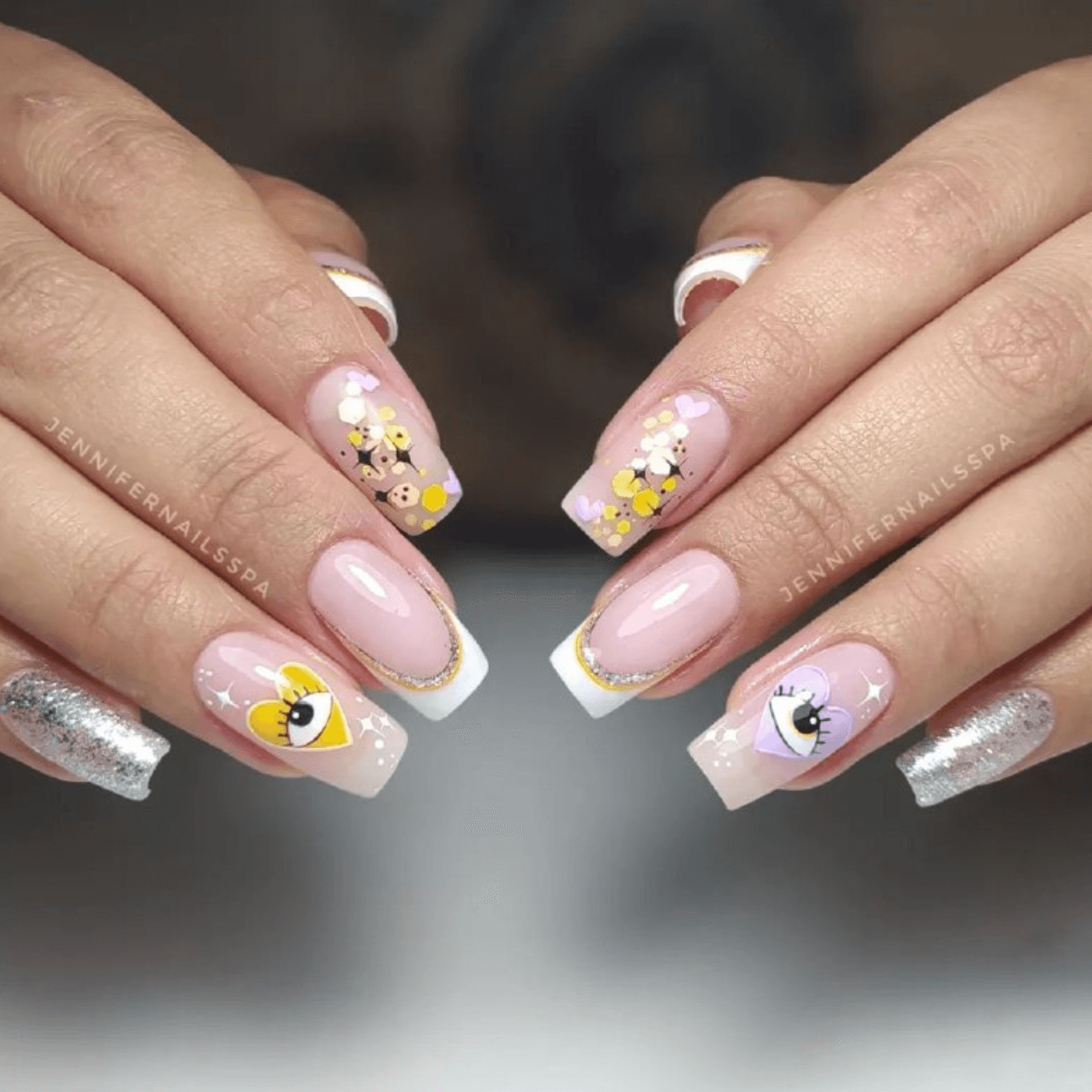 Short Ballerina Nails Designs