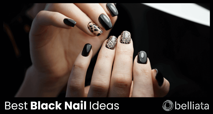 Best Black Nail Ideas for 2024 | belliata.com