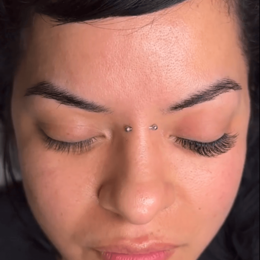 Natural lash extensions