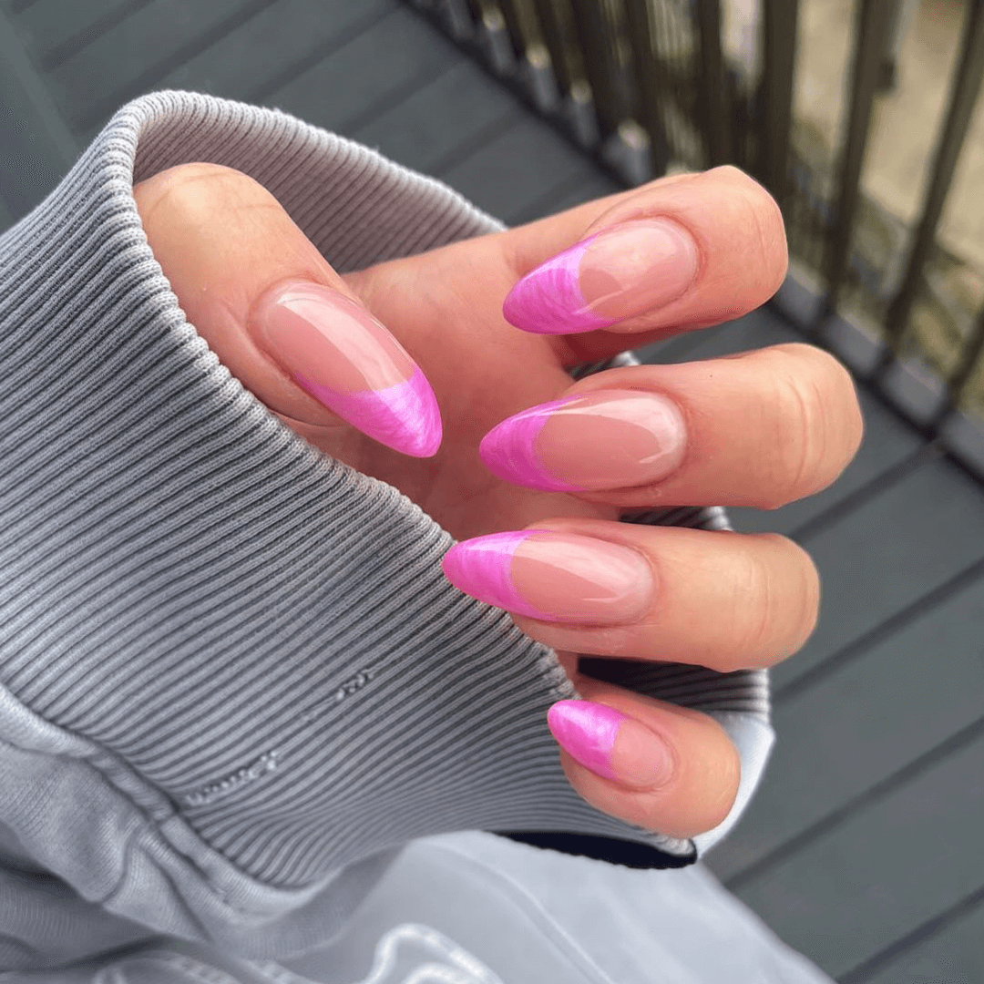 Pink French Manicure