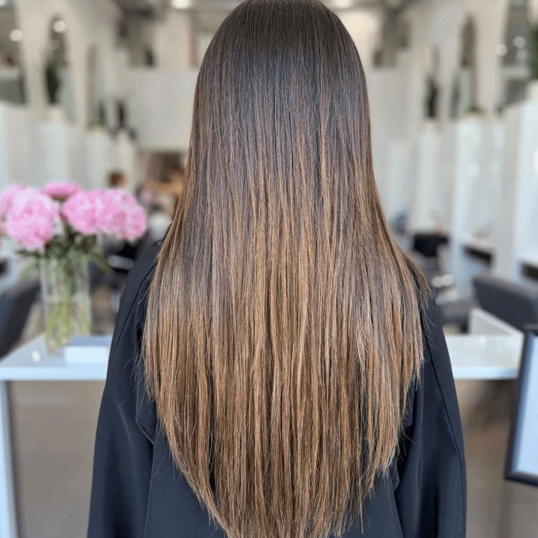 V-Shaped Cut with Layers 