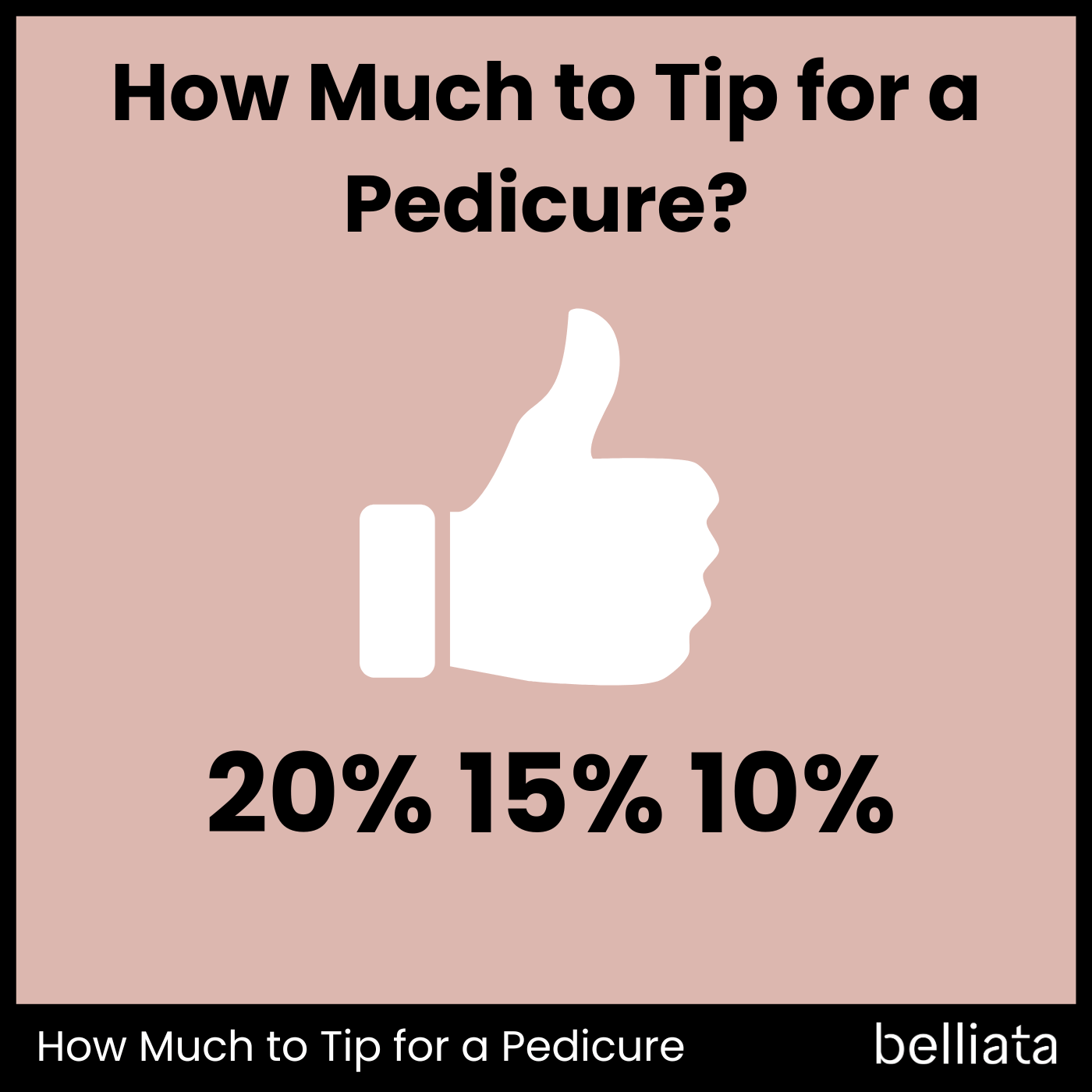 How Much to Tip for a Pedicure in 2024 | belliata.com