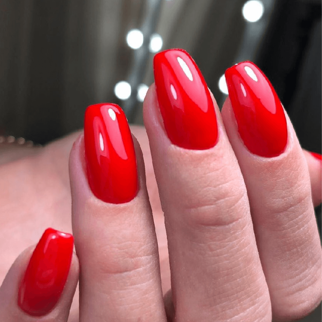 Uñas de Verano Rojas