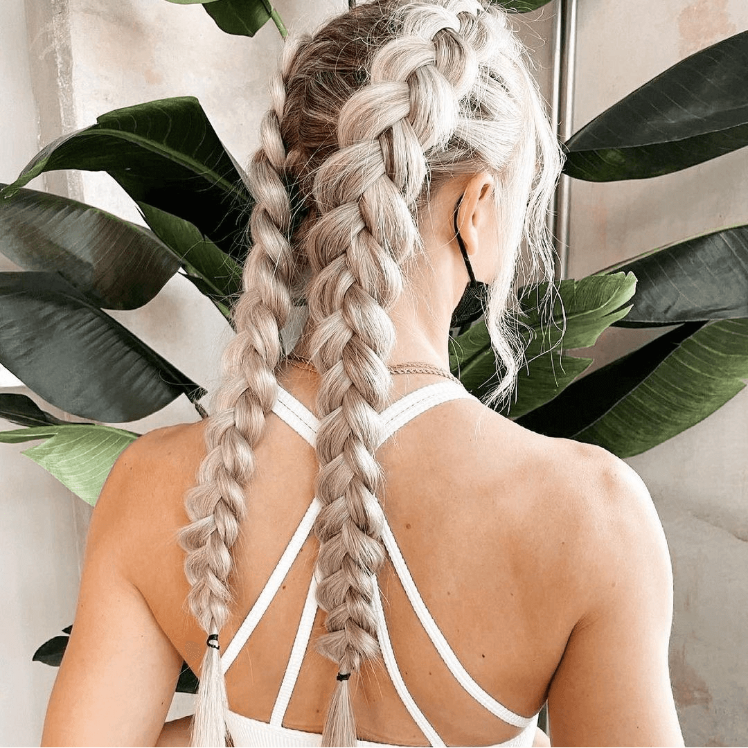 Long French Braids 