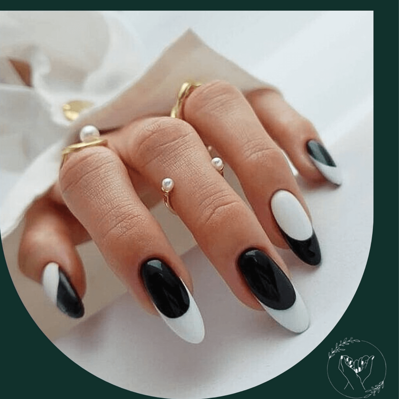 Black And White Nail Ideas