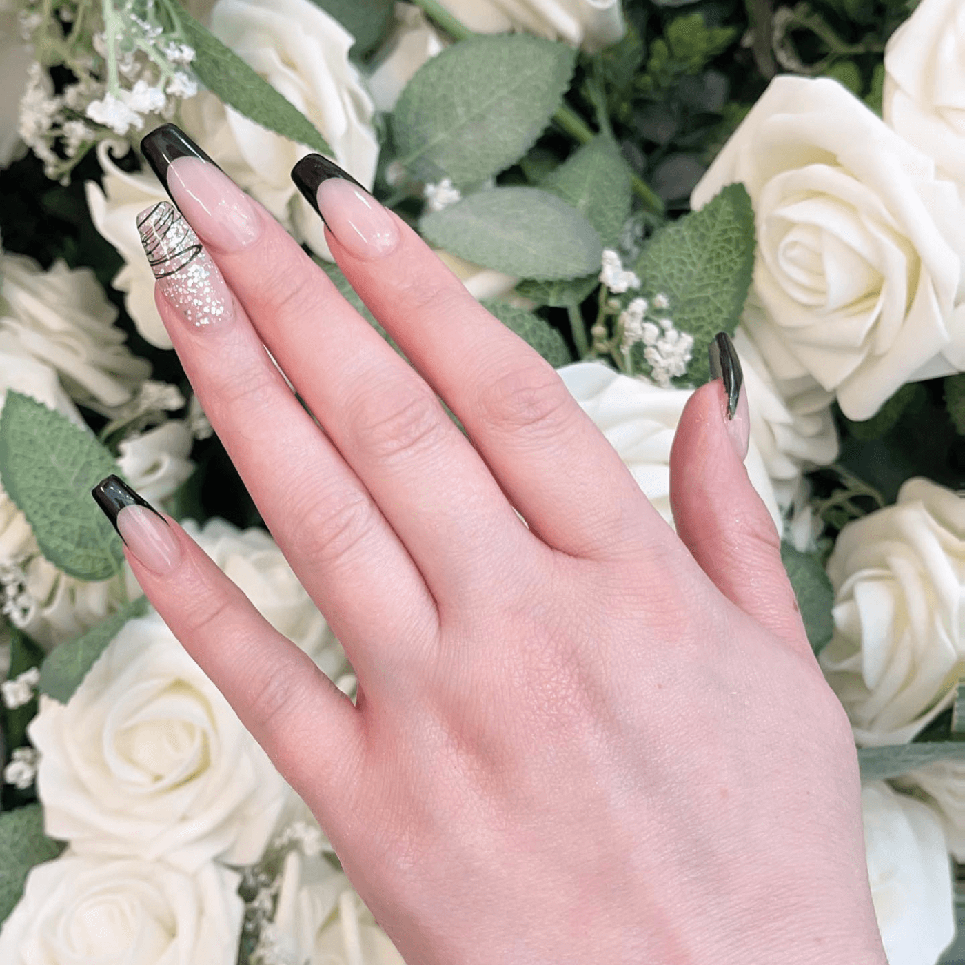 Ballerina Nails French