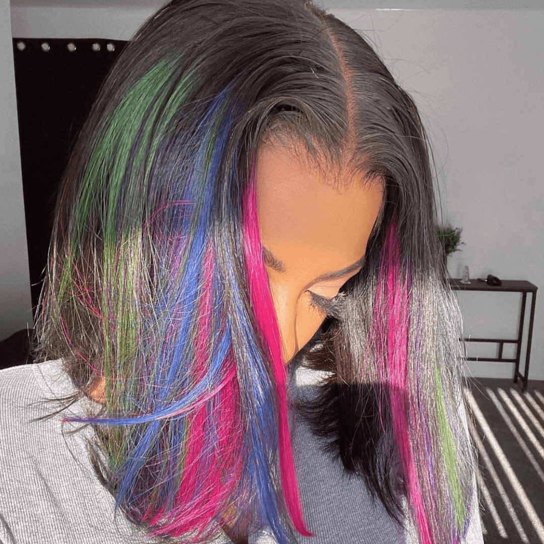 Rainbow ombre