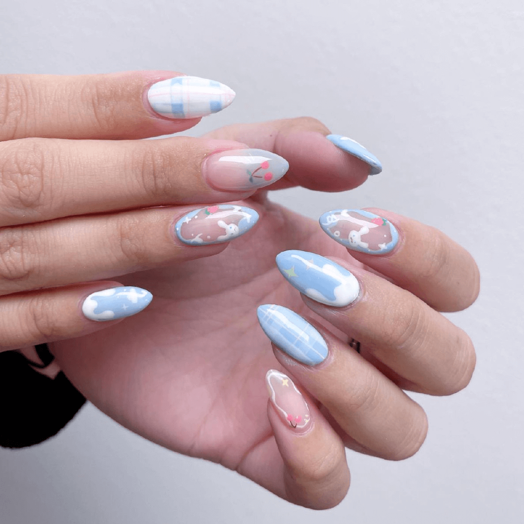 Blue nail ideas