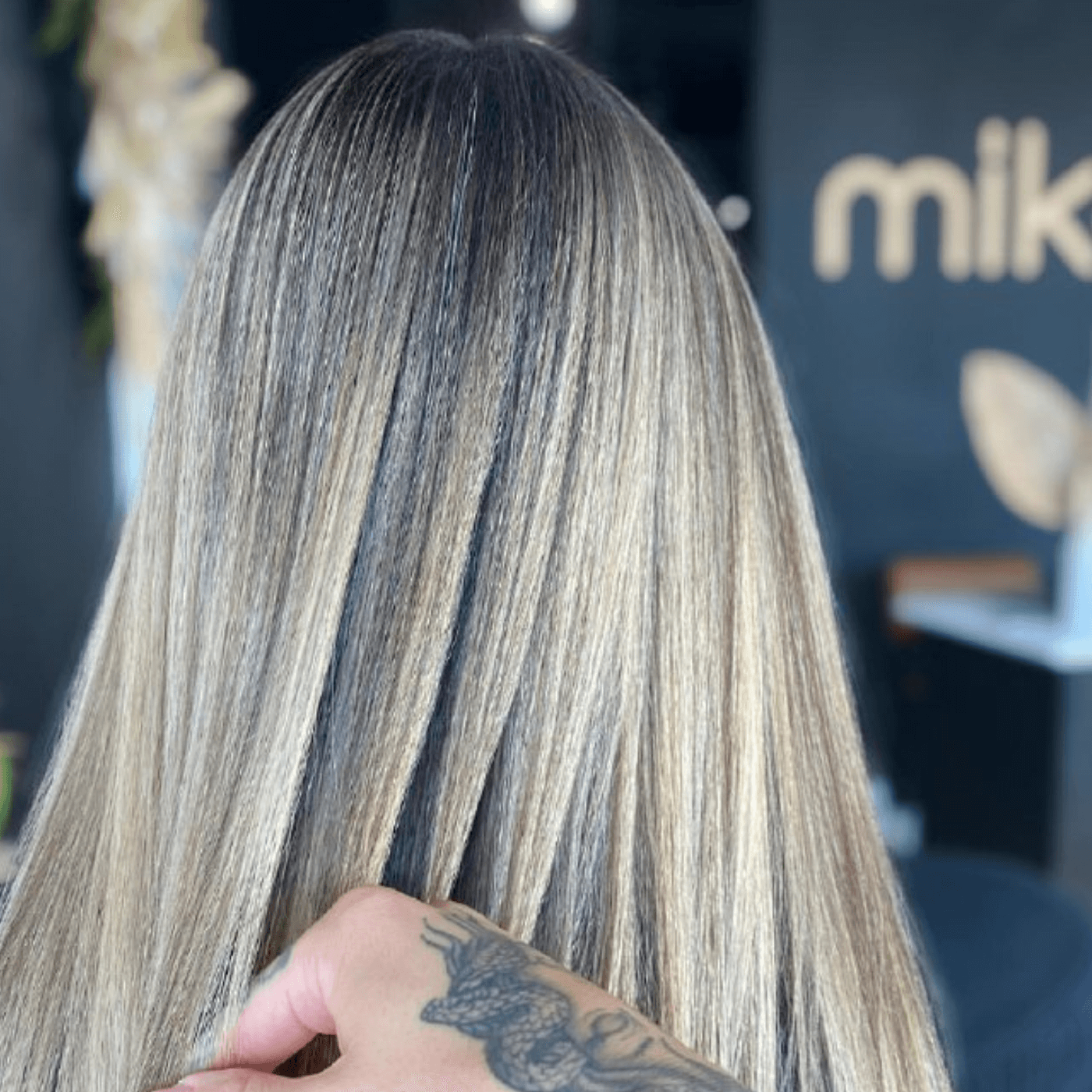 Dark Brown Hair With Blonde Highlights Straight