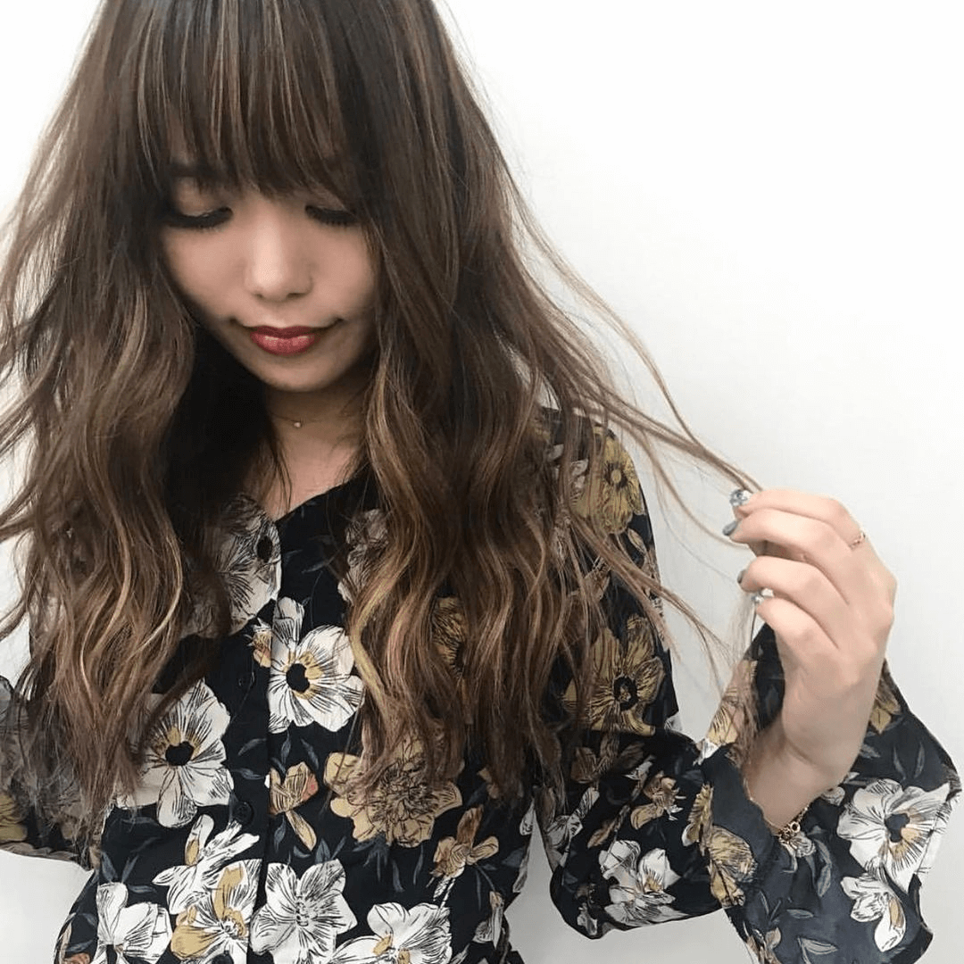 Long Hair With Bangs 